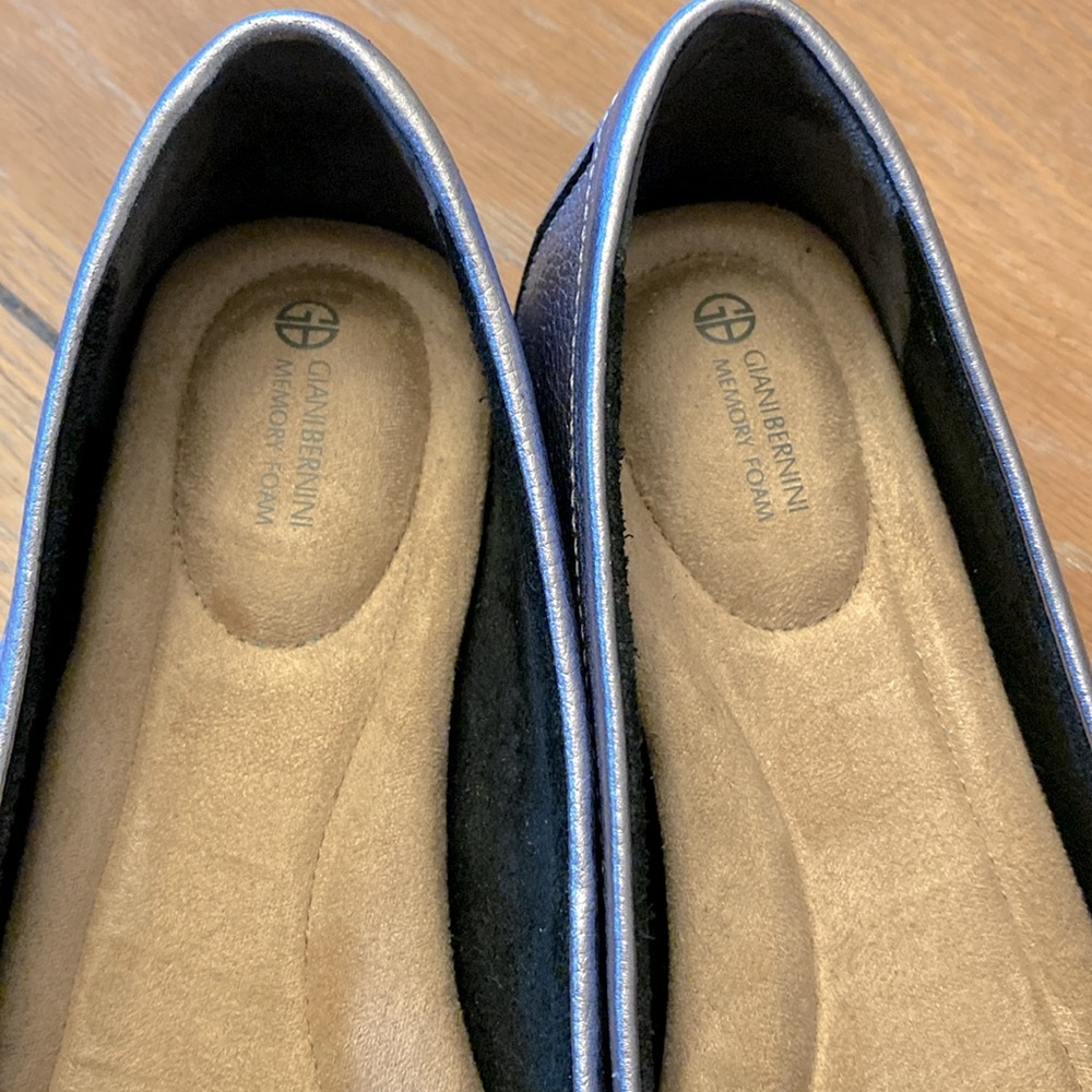 NWT Giani Bernini Dailyn Memory Foam Comfort Leather Driving Moccasin Loafers - Picture 9 of 12